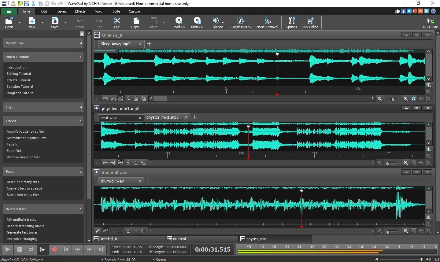 Free sound editor software download